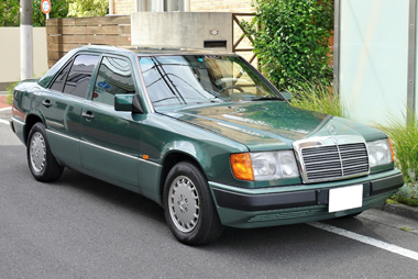 W124・メルセデスベンツ300E-24フロント